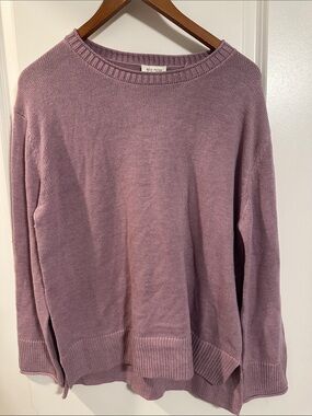 Ella Moss Mauve Pullover Sweater